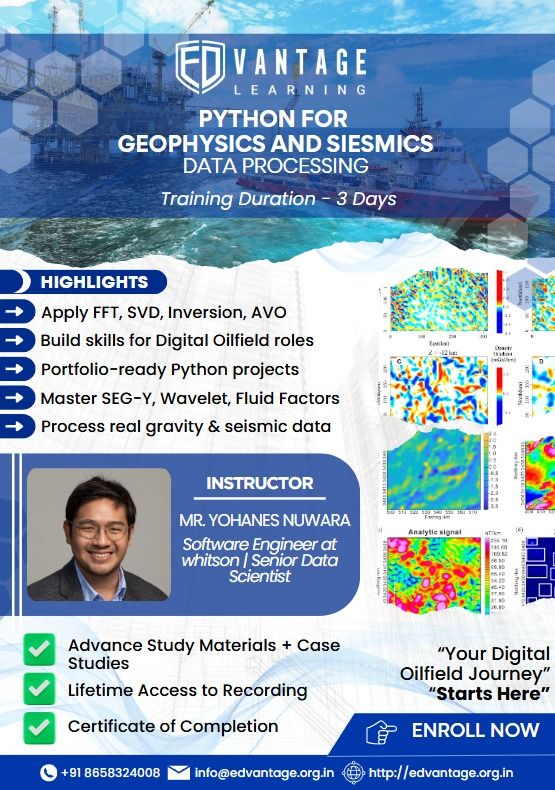Python for Geophysics Data Processing